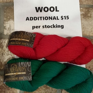 Additional cost for Each Wool Stocking