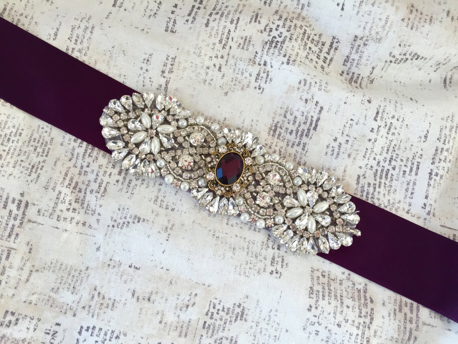 Purple Sash Purple Wedding Sash Belt Purple Wedding Belt Etsy