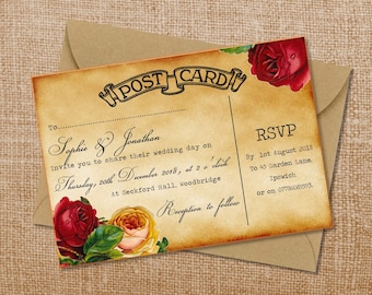 Wedding party invitation "Sophie"