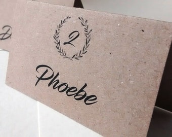 Place cards "Phoebe"