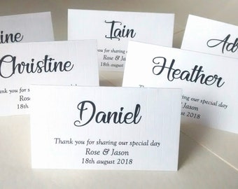 Place cards "Daniel"