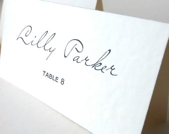 Place cards "Lilly"