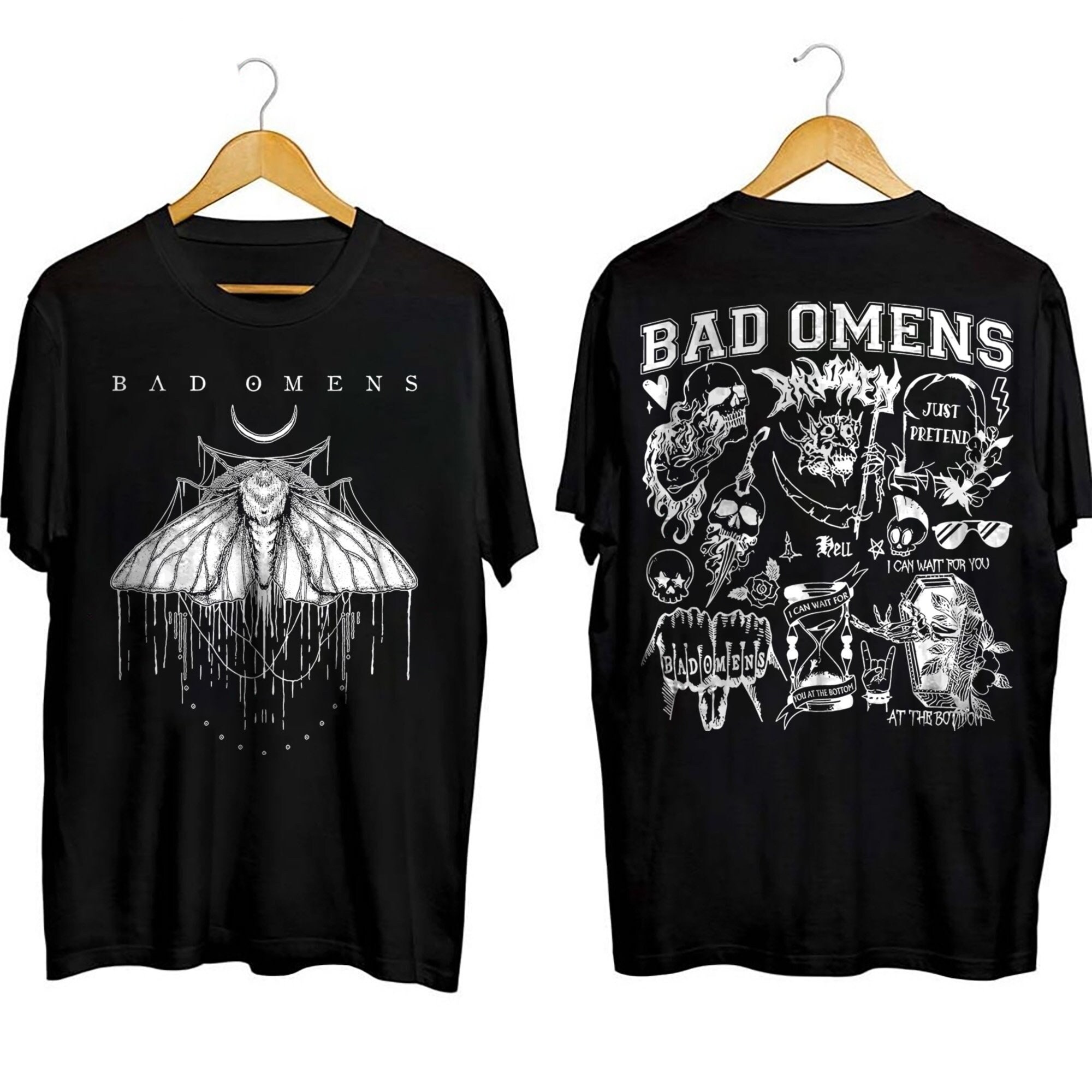 Vintage Bad Omens 2024 Shirt, Bad Omens Concrete Forever Tour 2024