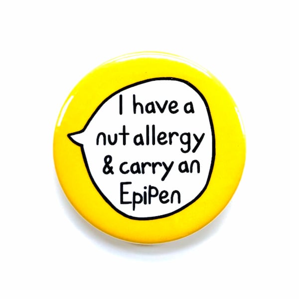 Nut Allergy Etsy