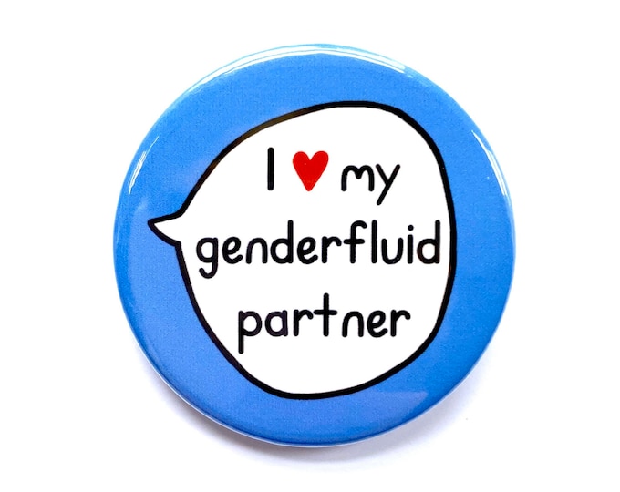 They Them. Gender Pronouns Pin Badge Button - Etsy