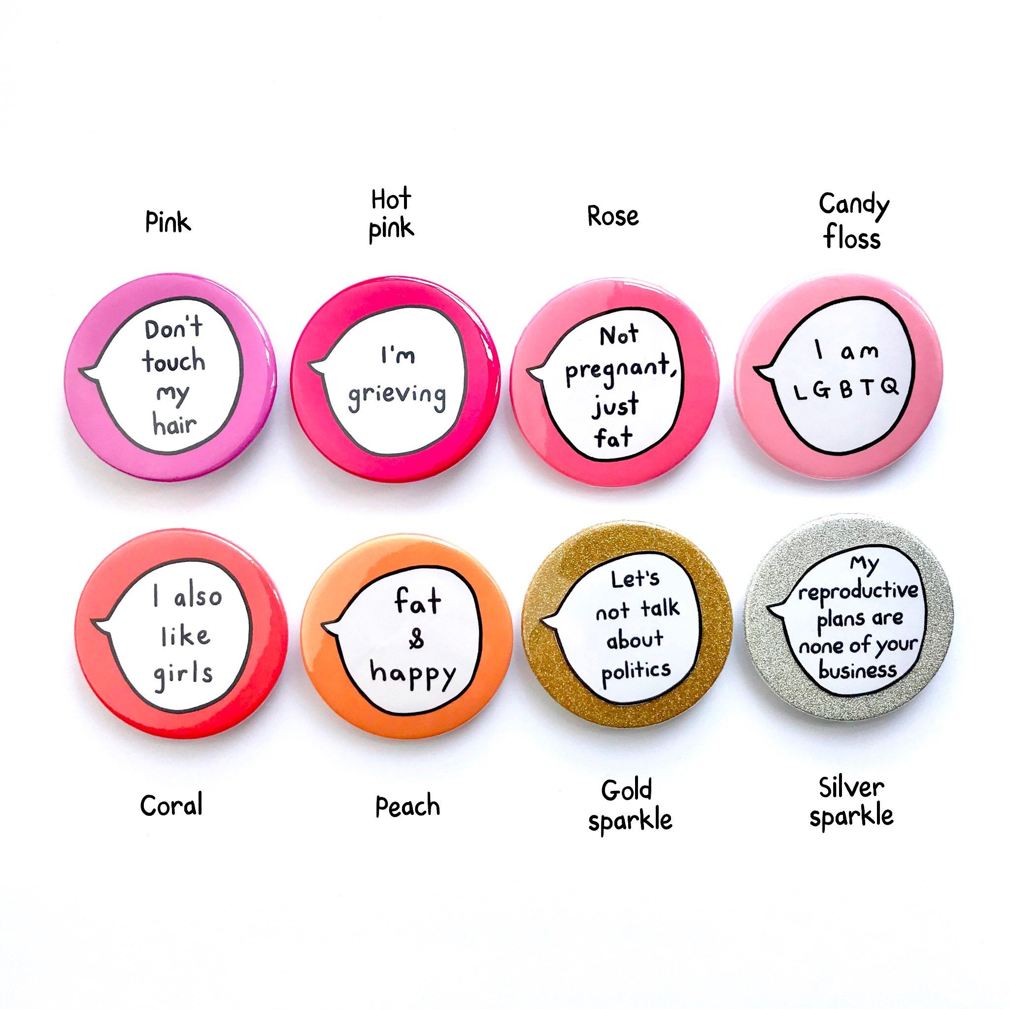 Custom Pin Badge Etsy UK