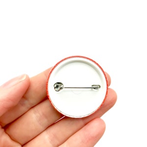 Sober Pin Badge Button image 3