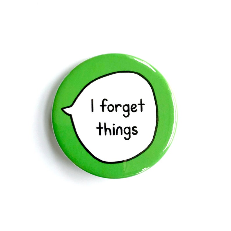 ADHD Kit Set of 6 Pin Badge Buttons image 6