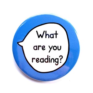 Book Lover Bookworm Pin Badge Button Gift Set Trio image 3