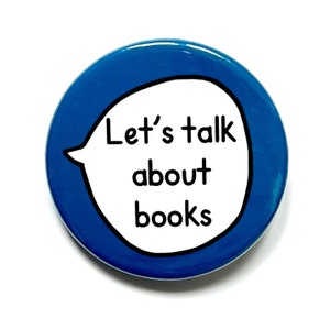 Book Lover Bookworm Pin Badge Button Gift Set Trio image 5