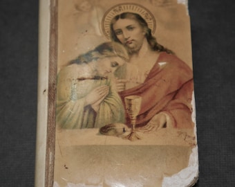 Antique 1924 Czech Celluloid Prayer Book