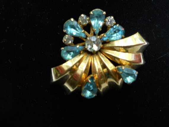 I.  Michelson Gold Filled Hat Embellishment - Pin… - image 1