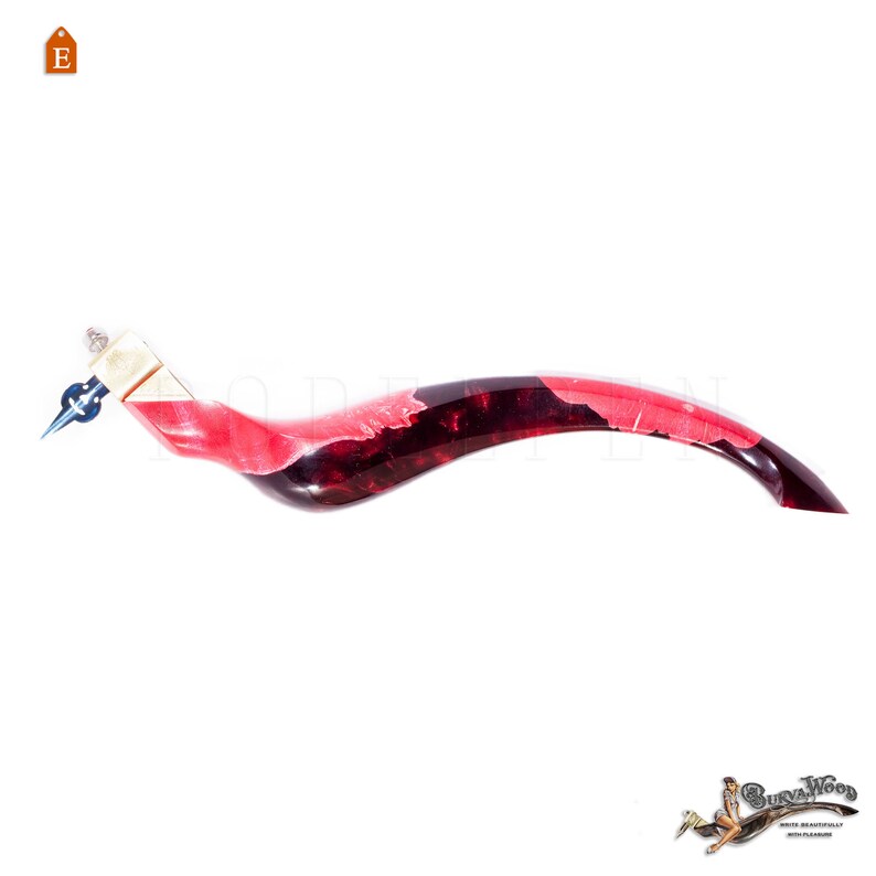 GARNET Ergonomic Oblique pen holder Christmas calligraphy Pointed Pen Script Spencerian Copperplate Penmanship