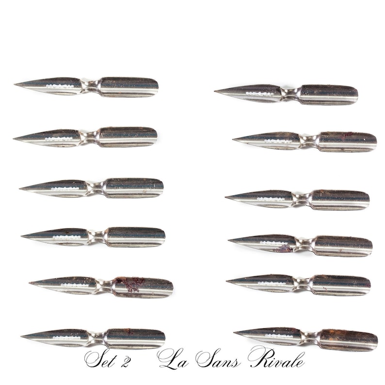 1 dozen La Sans RivoleVintage nib modern calligraphy Styles of Pointed Pen Script Spencerian Copperplate Penmanship