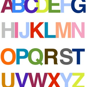 Alphabet Artwork