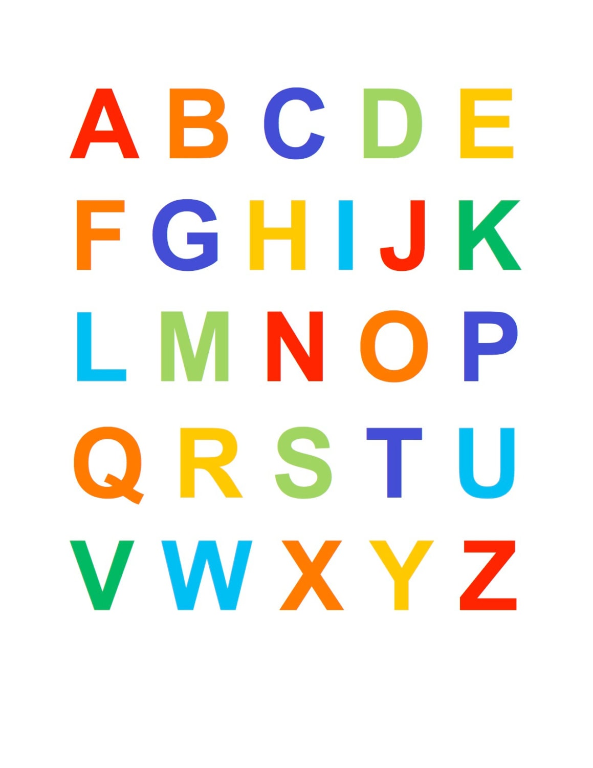 Abc's Artwork - Etsy