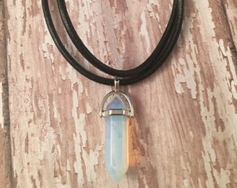 Reiki Opalite necklace, Power stone necklace, protection stones, power stones, gifts, healing stones