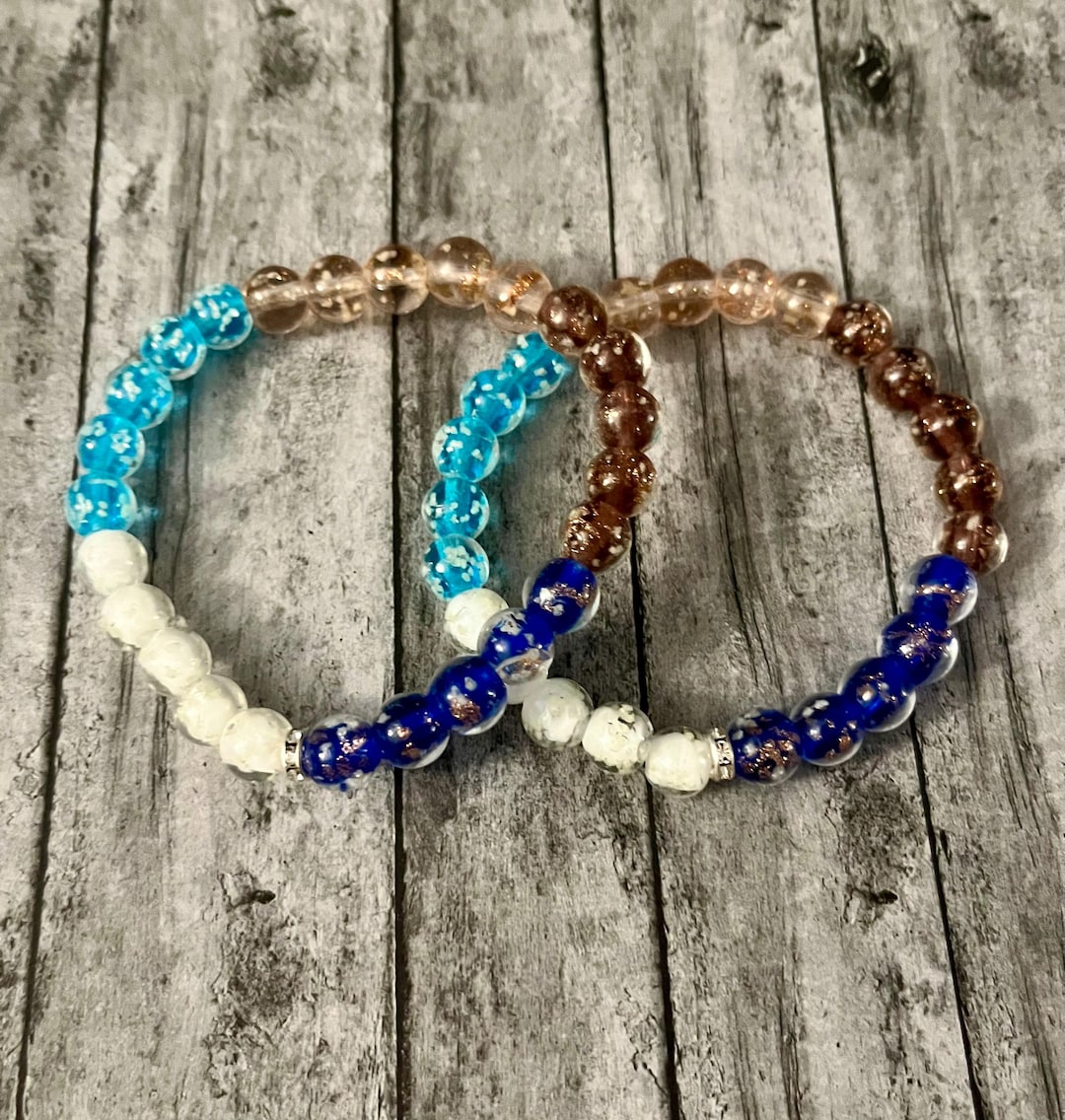 Glow in the Dark Firefly Bracelet: Luminous Beaded Jewelry - Etsy