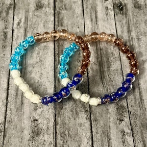 Illuminating bracelet, luminous glow in the dark bracelet, Firefly bracelet, beaded bracelet, gifts