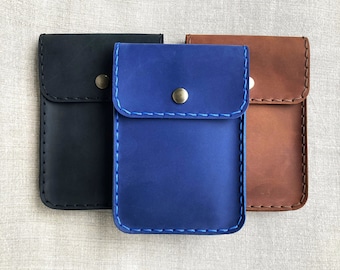 Handmade Case Holster for Microsoft Surface Duo/Duo2, Multifunctional Organizers for Daily Use, Mini Leather Clutch Bag.