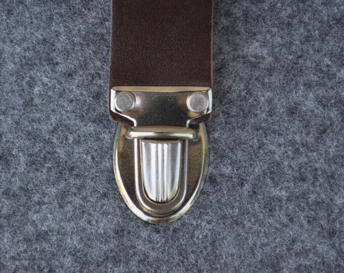 10 Sets Purse Tongue Clasps, Nickel Press Lock Thumb Catches for Wallets, Purses, Clutches, Bags