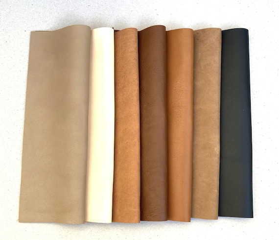 Full Grain Italian Leather Sheets, DIY Leather Panels (1.3-1.5 Mm