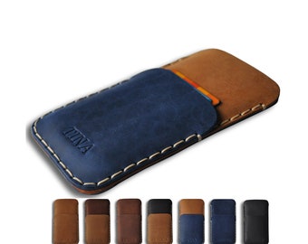 Leather Case for OnePlus, FREE Personalization, Rough Style Pouch with Card Pocket