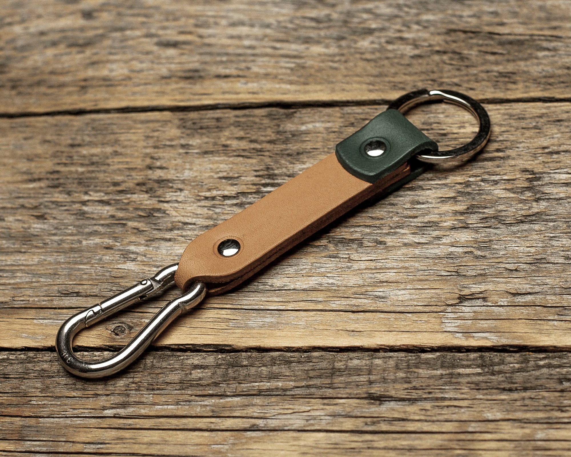 Leather Carabiner 