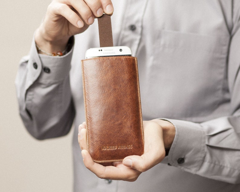 Desire 12 Plus U11 EYEs Handmade Sleeve for HTC Wildfire X U12 Life U12 Personalized Brown Italian Leather Cover Sleeve Magnetic Flap