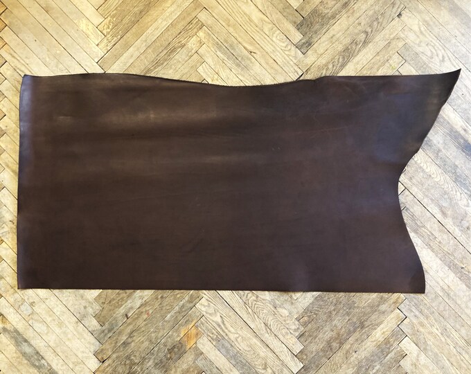 Bovine Leather Sheets for Crafts, Arts, and Hobby. Pre-cut DIY Panels and pieces for Projects. 2.0-2.3mm / 5–6 oz