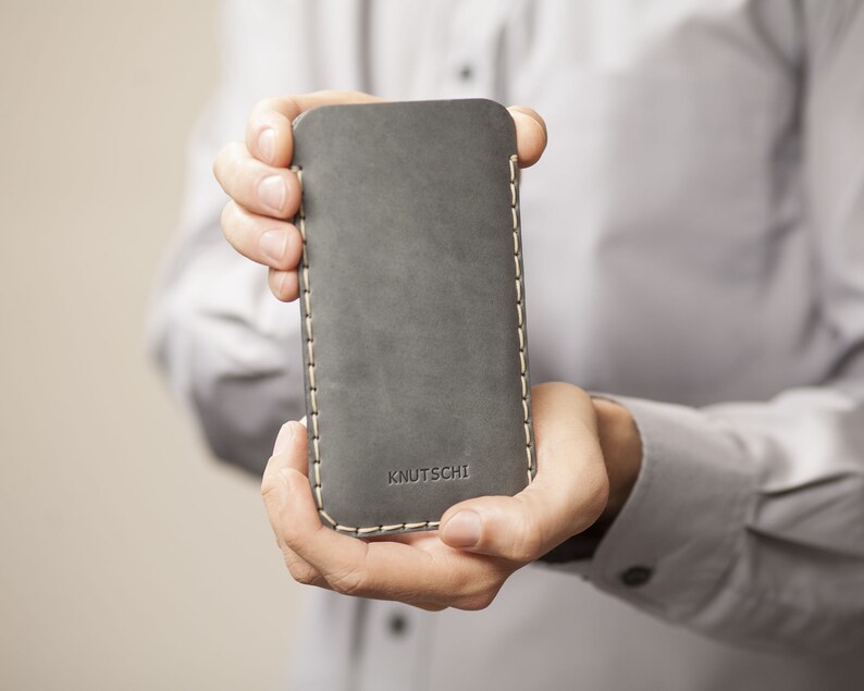 Sleeve Cover Personalised Custom Any Size Leather Case for LG