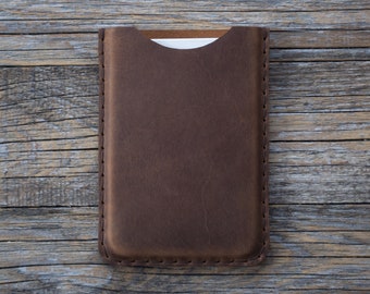 Bovine Leather Case for Microsoft Surface Duo,  Professionally Hand Stitched, Custom Size, Free Personalization