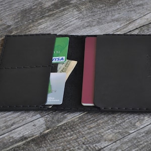 Personalisierte Handgefertigte Tasche, Leder Hülle für ihre Reisedokumente