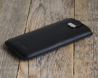 Soft Leather Case for Sony Xperia, Cover with Magnetic Flap, FREE Personalization