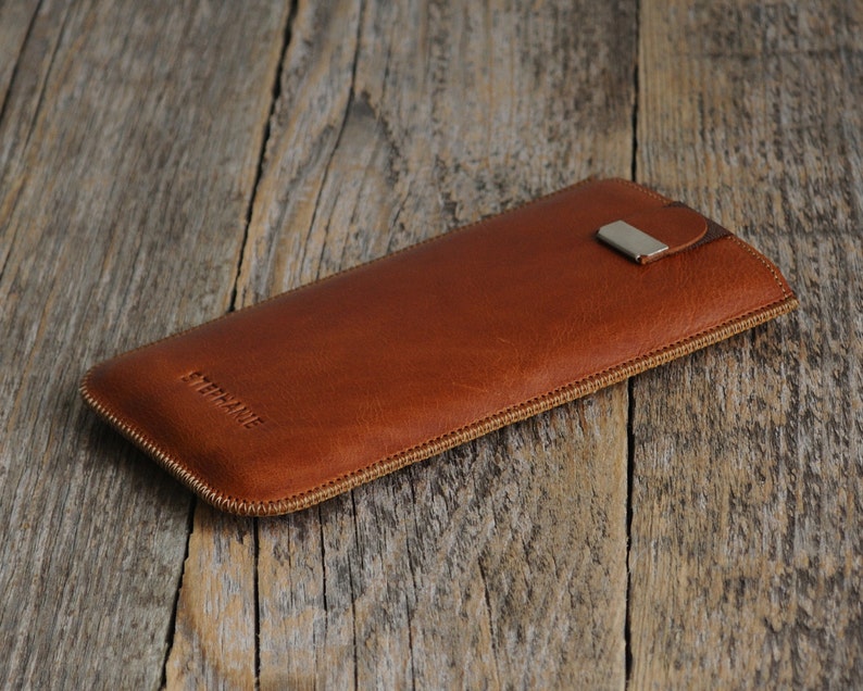 Desire 12 Plus U11 EYEs Handmade Sleeve for HTC Wildfire X U12 Life U12 Personalized Brown Italian Leather Cover Sleeve Magnetic Flap