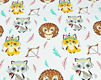 Coupon fabric 50x80 cm animals
