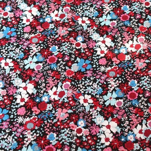 Fabric coupon 50x70 cm flowers