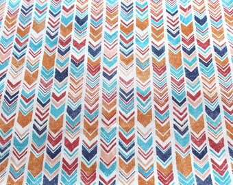 Coupon Stoff Polster Chevrons 88x65 cm