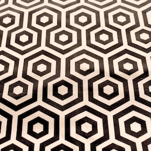 Beige and black upholstery fabric 50x75 cm