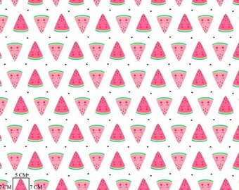 Watermelon cotton fabric 50x80cm