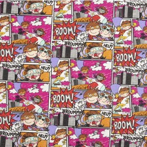 Cartoon-Baumwollstoff 50x80cm