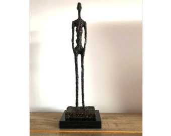 Gran Escultura de Bronce Figura Hombre Escultura Skulptur Großer Mann Limiert