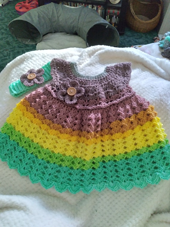 white christmas dresses 3-6 Months Crochet Baby Dress Pattern, Almost Free Crochet Pattern, Ba –  Cutie Outfits by Belle main image 0