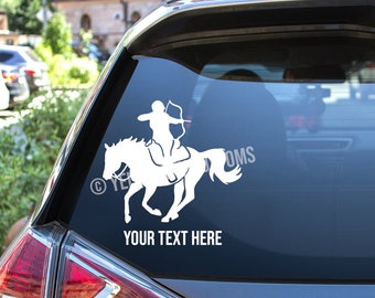 32/" Ford Mustang Tribal Pony Horse car truck window Racing Stripe Decal Sticker