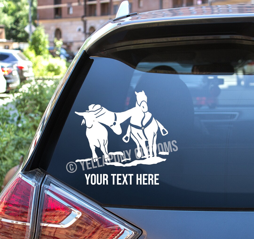 Custom Bull Dogging Steer Wrestling Calf Cow Cowboy Western Rodeo ...