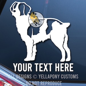 Brittany Spaniel Dog Decal, Permanent Vinyl Window Brittany Spaniel Sticker, Brittany Spaniel Gift for Dog Lover, Hunting Dog Decal