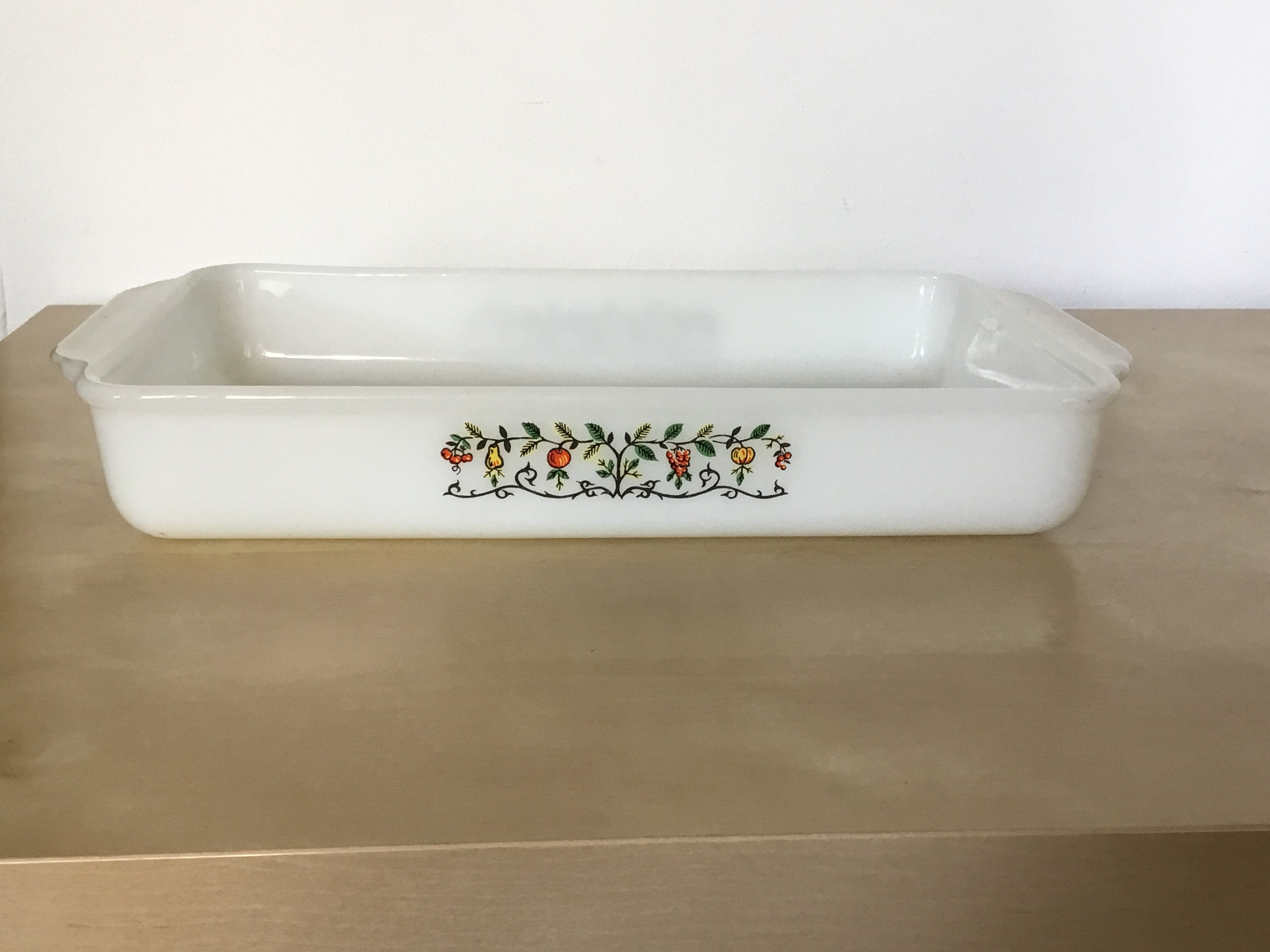 Fire King Anchor Hocking 9x13 3qt Glass Baking Dish Cooking Oven Bake 13x9