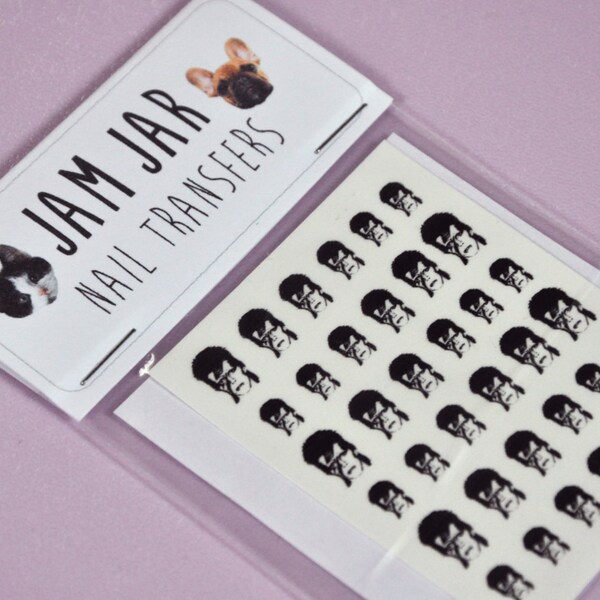 SALE! 36 David Bowie Nail Transfers