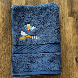 Donald Duck  fans Face, Hand, Bath, Sheet towel set gift