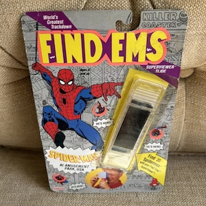 NEW 1992 Spider Man Find Ems Superviewer Slide!  In original Package!